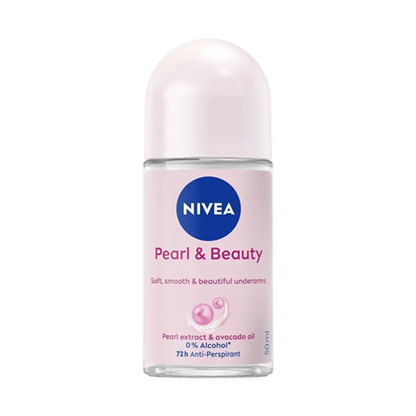 Nivea Pearl and Beauty Antiperspirant Roll On 50ml