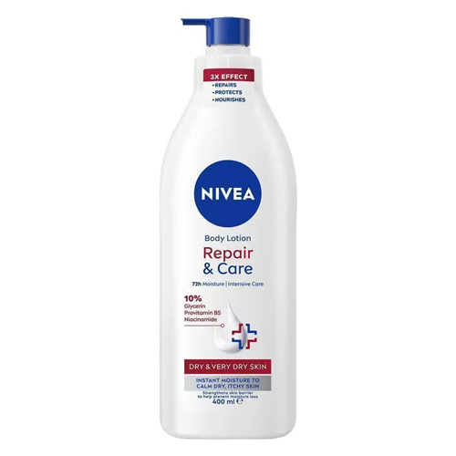 Nivea Repair & Care Body Lotion for Dry and Very Dry Skin 400ml