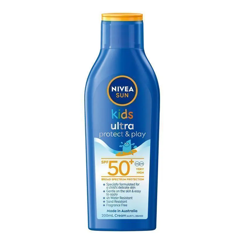 Nivea Sun Kids Ultra Protect & Play SPF 50+ Sunscreen Lotion 200ml
