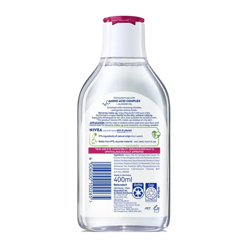 Nivea Caring Micellar Water 400ml
