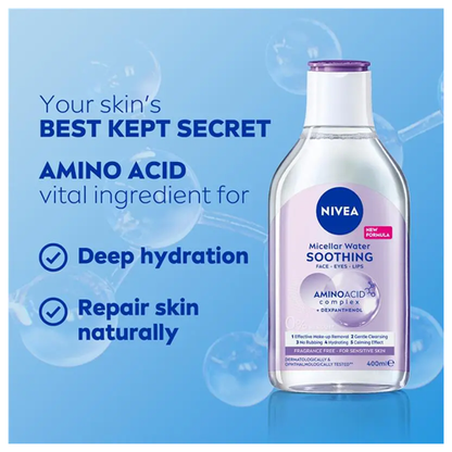 Nivea Soothing Micellar Water 400ml