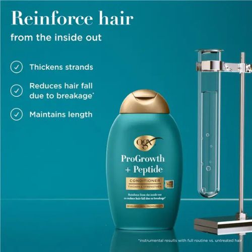 OGX ProGrowth + Peptide Shampoo 385ml