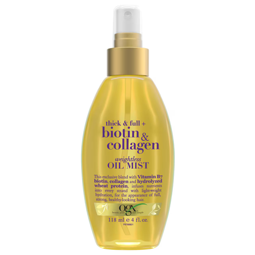 OGX Biotin & Collagen Weightless Volumizing Oil Mist 118mL