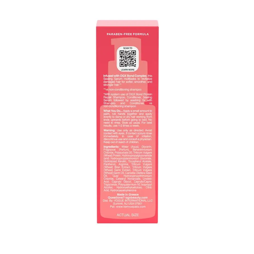 OGX Bond Protein Repair Sealing Serum 50ml
