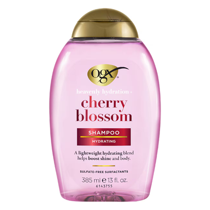 OGX Heavenly Hydration + Shine Cherry Blossom Shampoo 385ml
