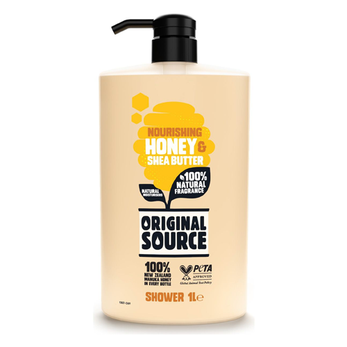 Original Source Nourishing Honey and Shea Butter Shower Gel 1L