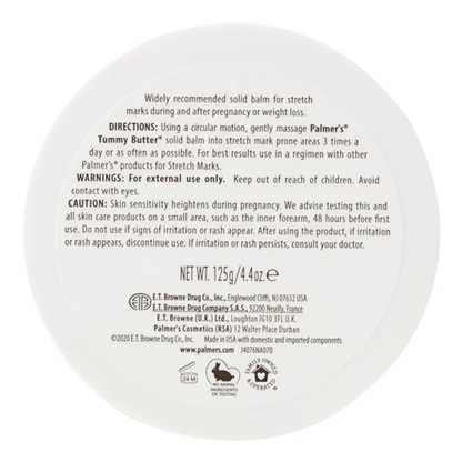 Palmer's Cocoa Butter Tummy Butter for Stretch Marks 125g