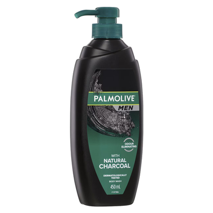 Palmolive Men Natural Charcoal Body Wash 450ml