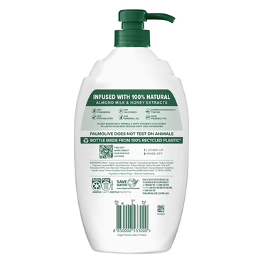 Palmolive Naturals Milk and Honey Nourishing Body Wash 1L