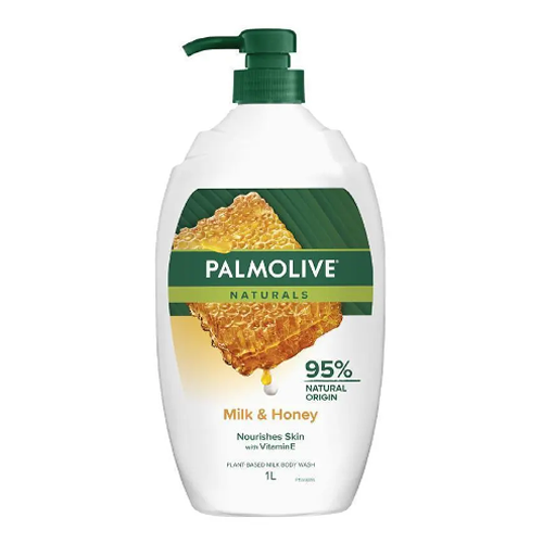 Palmolive Naturals Milk and Honey Nourishing Body Wash 1L