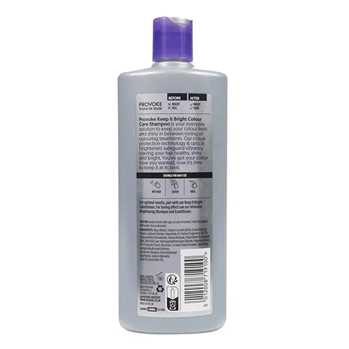 Provoke Touch of Silver Color Care Shampoo 400ml