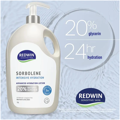 Redwin Sorbolene Intensive Hydration Lotion 1.1L