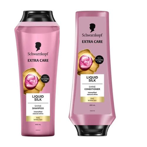 Schwarzkopf Extra Care Liquid Silk Shampoo & Conditioner 400ml