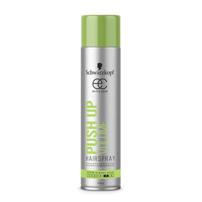 Schwarzkopf Extra Care Push Up Volume Power Hairspray 250g