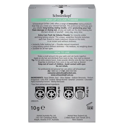 Schwarzkopf Push Up Volume Hair Styling Powder 10g