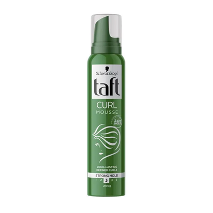 Schwarzkopf Taft Curl Definition Strong Hold Mousse 200g