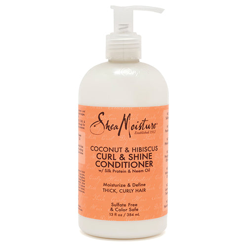 Shea Moisture Coconut and Hibiscus Curl and Shine Conditioner 384ml