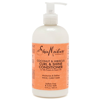 Shea Moisture Coconut and Hibiscus Curl and Shine Conditioner 384ml