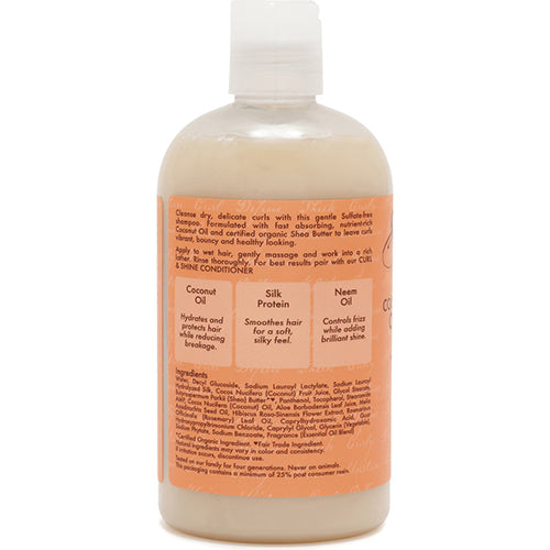 Shea Moisture Coconut and Hibiscus Curl and Shine Shampoo 384ml