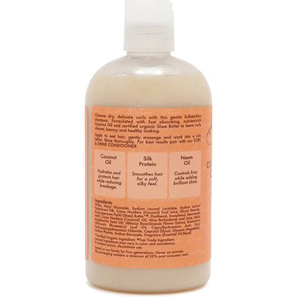 Shea Moisture Coconut and Hibiscus Curl and Shine Shampoo 384ml