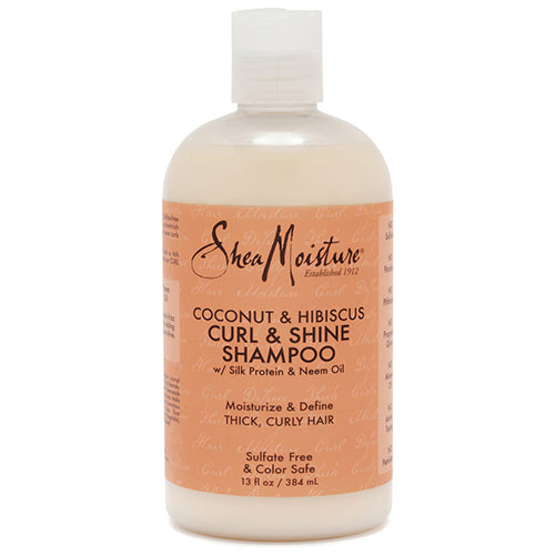 Shea Moisture Coconut and Hibiscus Curl and Shine Shampoo 384ml