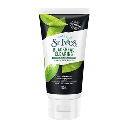 St. Ives Blackhead Clearing Green Tea Scrub 150ml