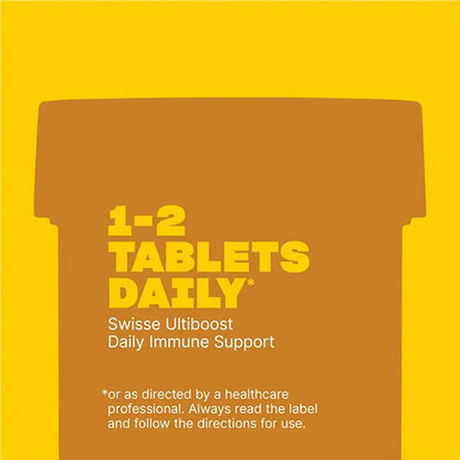 Swisse Daily Immune Support with Vit C and Zinc 60 Tablets