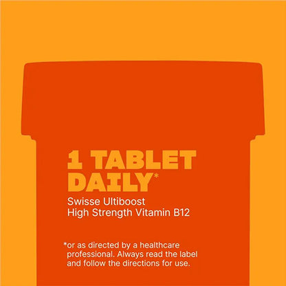Swisse High Strength Vitamin B12 60 Tablets