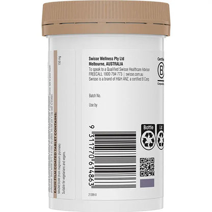 Swisse Magnesium Glycinate 60 Tablets