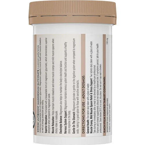 Swisse Magnesium Glycinate 60 Tablets