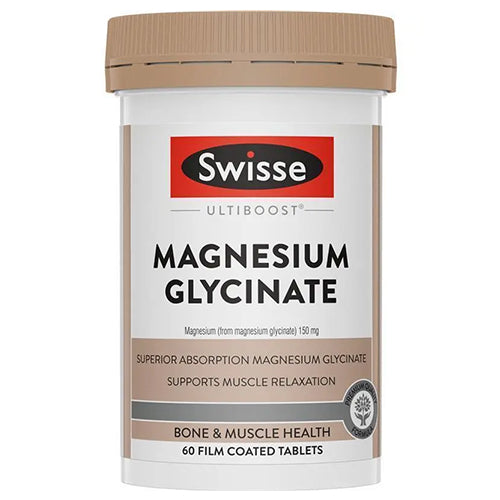 Swisse Magnesium Glycinate 60 Tablets