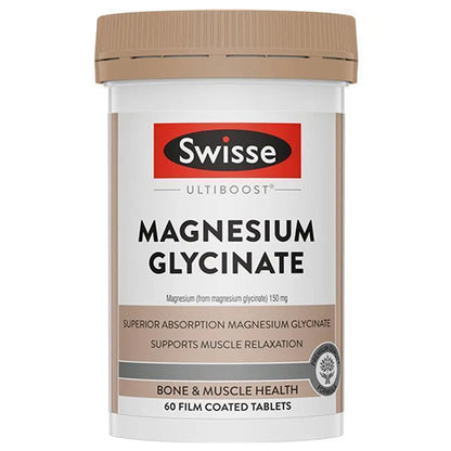 Swisse Magnesium Glycinate 60 Tablets