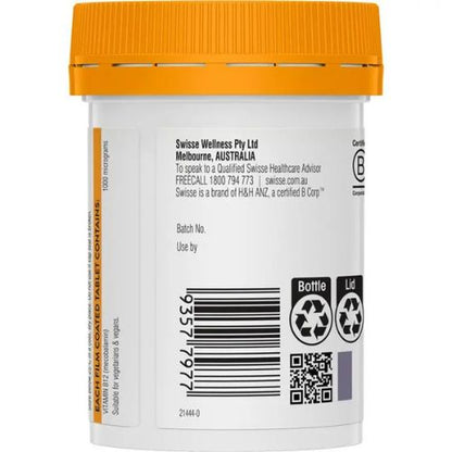 Swisse Ultiboost Activated Vitamin B12 (1000mcg) 60 Tablets