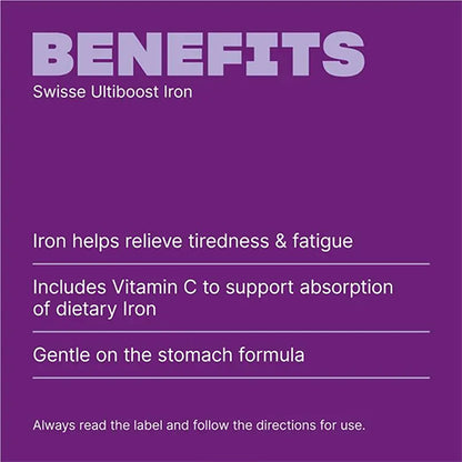 Swisse Ultiboost Iron 30 Tablets