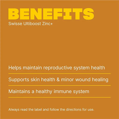 Swisse Ultiboost Zinc 60 Tablets