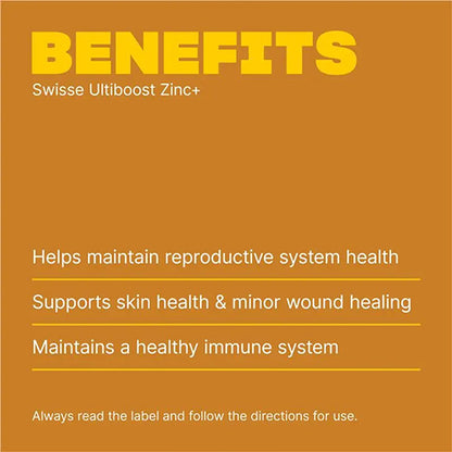 Swisse Ultiboost Zinc 60 Tablets