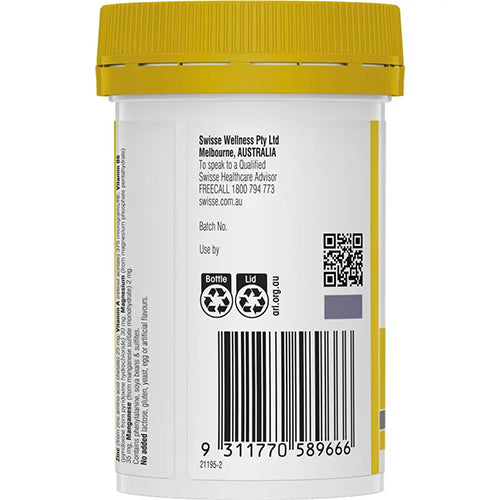 Swisse Ultiboost Zinc 60 Tablets