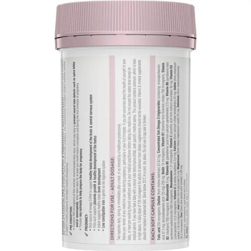 Swisse Ultinatal Pre Conception & Pregnancy Multivitamin 180 Capsules