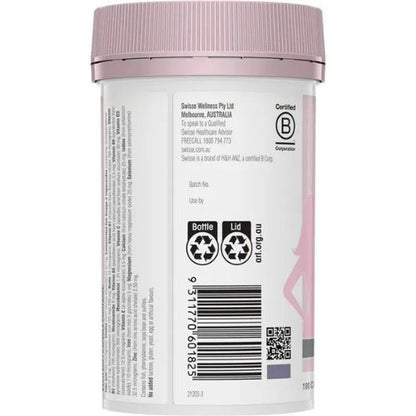 Swisse Ultinatal Pre Conception & Pregnancy Multivitamin 180 Capsules