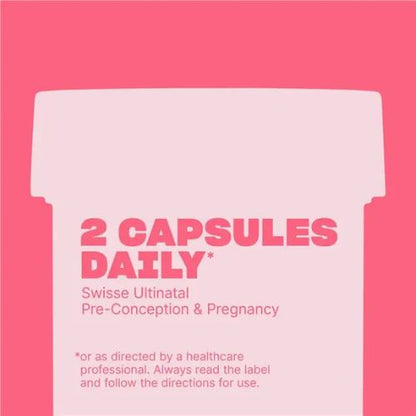 Swisse Ultinatal Pre Conception & Pregnancy Multivitamin 180 Capsules