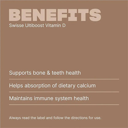 Swisse Vitamin D 60 Capsules