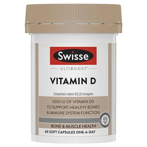 Swisse Vitamin D 60 Capsules