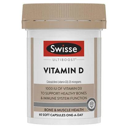 Swisse Vitamin D 60 Capsules
