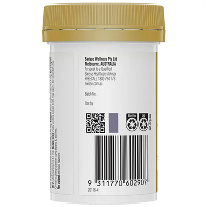 Swisse Beauty Collagen Glow with Collagen Peptides 60 Tablets