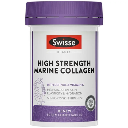 Swisse Beauty High Strength Marine Collagen 60 Tablets