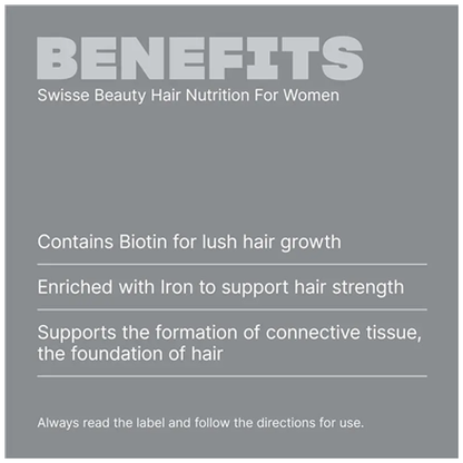 Swisse Hair Nutrition for Women 60 Capsules