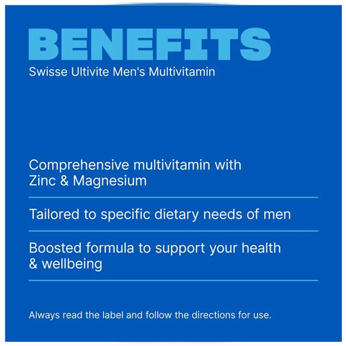 Swisse Men's Multivitamin 120 Tablets
