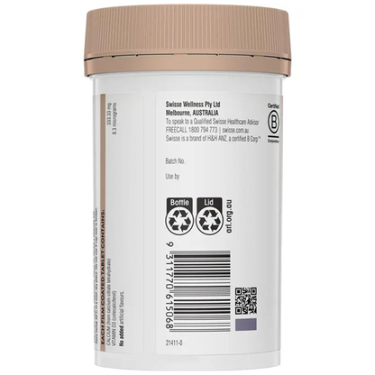 Swisse Ultiboost Calcium + Vitamin D 150 Tablets