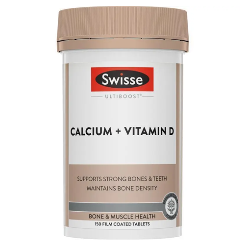Swisse Ultiboost Calcium + Vitamin D 150 Tablets