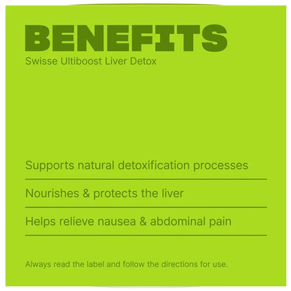 Swisse Ultiboost Liver Detox 60 Tablets